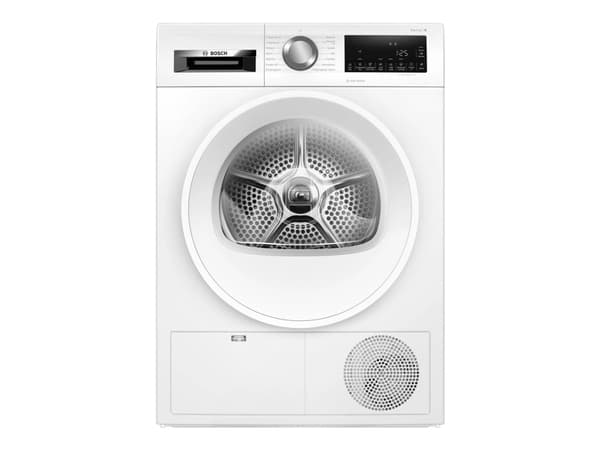 Bosch Serie | 6 WQG242AMSN - Tørker - bredde: 59.8 cm - dybde: 64.8 cm - høyde: 84.2 cm - frontileggelse - hvit Hvit