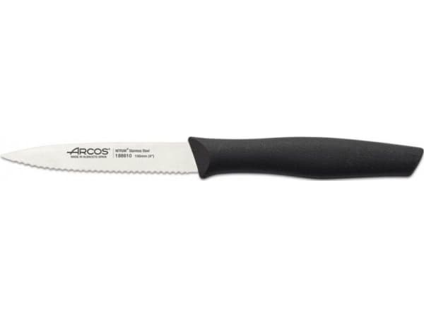 Arcos Peeling knife 100mm cloves NOVA black