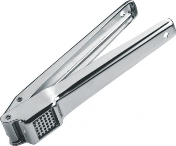GEFU AGLIO, Vitlökspress med handtag, Rostfritt stål, Rostfritt stål, 28 mm, 165 mm, 49 mm