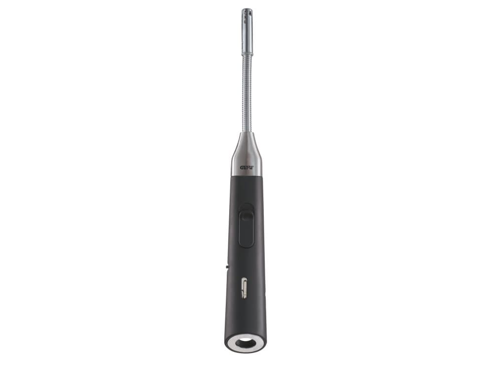 GEFU DRAGO, Flame kitchen lighter, Svart, Rostfritt stål, Metall, Plast, Rostfritt stål, Hängögla, 37 mm, 316 mm