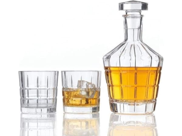 LEONARDO 022765, Gjennomsiktig, Glass, Whisky, Klar, Rund, 2 stykker