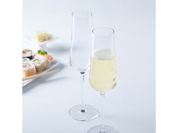 LEONARDO Puccini, Champagneglass (fløyte), 280 ml, Glass, Gjennomsiktig, Klar, CE