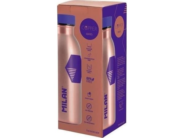 Milan Termoflaske 354ml Kobber lilla MILAN