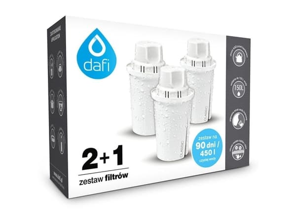 Dafi Classic 2+1 filterpatroner (boks)