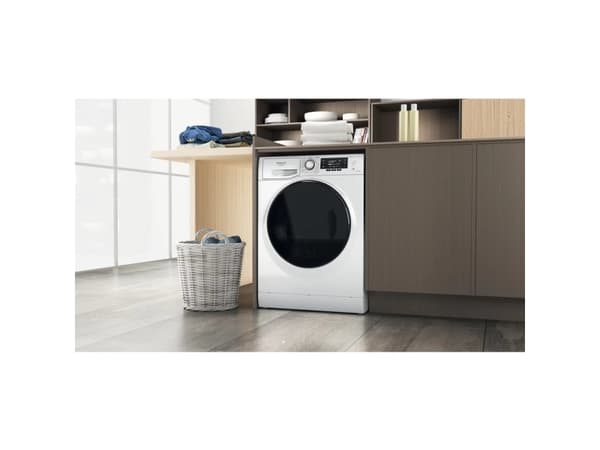 Hotpoint NDD 11725 DA EE, Frontmatet, 11 kg, A, 80 dB, 1600 RPM, E