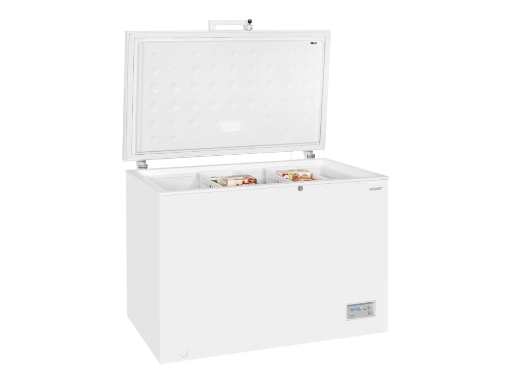 Exquisit GT320-HE-040E weiss - Skåp - bredd: 112 cm - djup: 70 cm - höjd: 85 cm - 308 liter - Klass E - vit