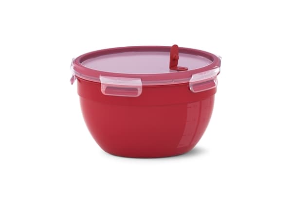 EMSA N10606, Boks, Rund, 2,6 l, Rød, Gjennomsiktig, Plast, Tyskland