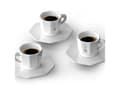 Miniatyrbilde 3 av 5: Bialetti RTATZ402, Sett, 0,075 l, Hvit, Porselen, Kopp, Kaffe