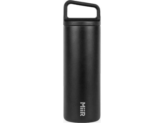 MiiR - Flaska med bred mun svart - Termosflaska 470 ml