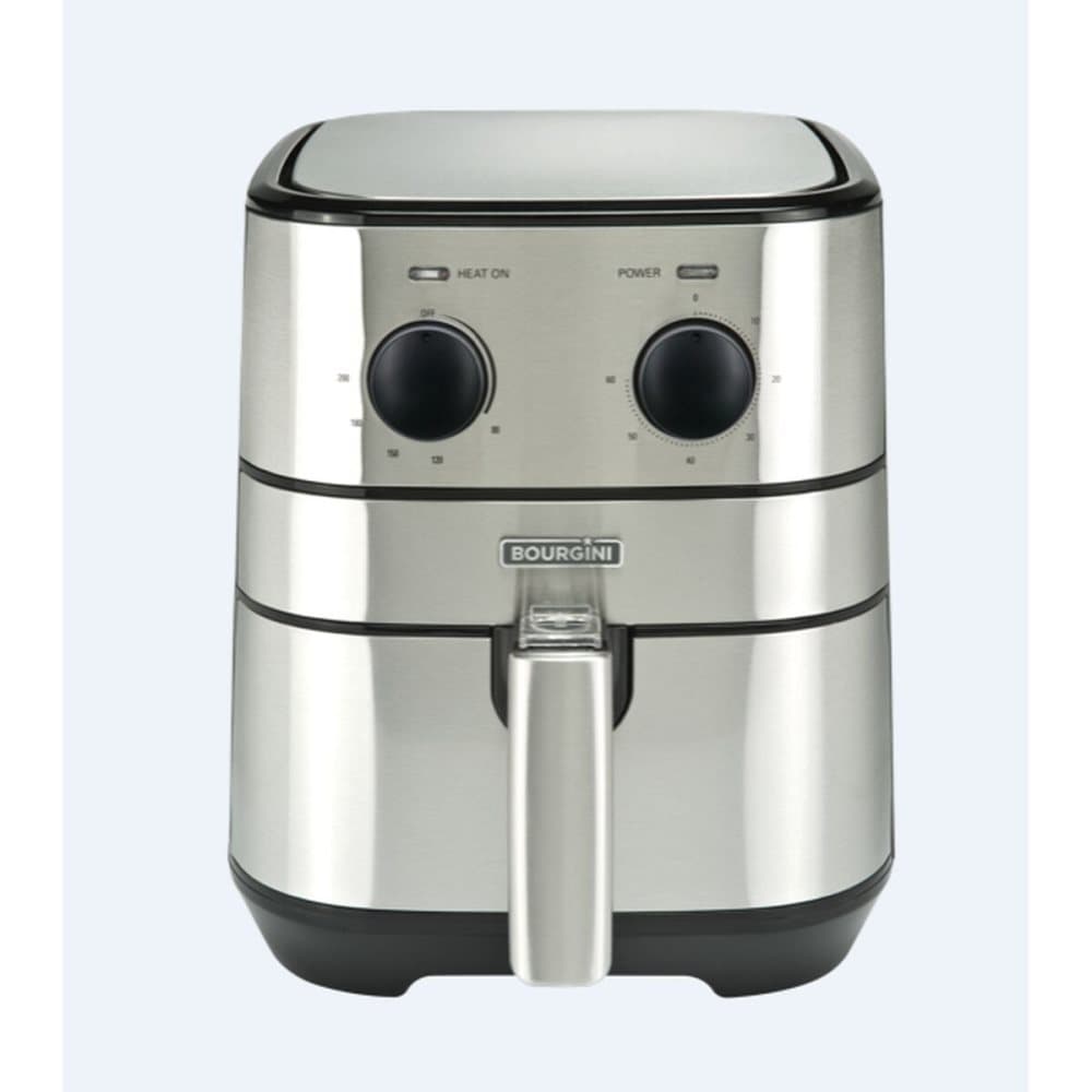 Oljefri Fritös Bourgini 182041 Rostfritt stål 4 L