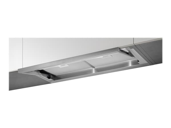 Elica Lever IX/A/56 - Panser - teleskopisk - bredde: 59.74 cm - dybde: 31 cm - ekstraksjon og resirkulasjon (-) - rustfritt stål