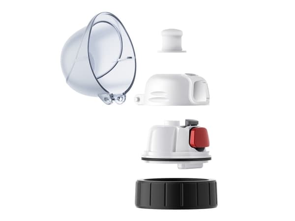 emsa KIDS drikkeflaske Tritan, 0,5 liter, brannmannssvart, tåler fullstendig oppvaskmaskin, avtakbart lokk, - 1 stk (518305)