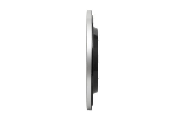 MAUL MAULstep, Vegg, Quartz clock, Rund, Sølv, Hvit, Plast, AA