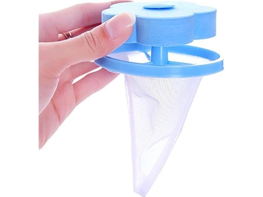 Aptel FILTER BAG for Tvättmaskin, float, mesh 19x10cm white-blue AG524D
