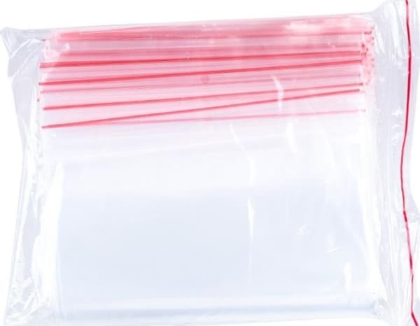 Donau STRING BAG DONAU LDPE 150X220MM 100PCS. TRANSPARENT