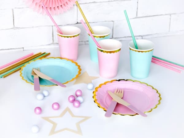 PartyDeco KPP16-081J-EU1, 220 ml, papper, Rosa, 75 mm, 75 mm, 130 mm
