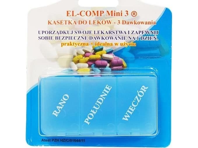 El-Comp Cassette. for the dose of drugs daily KD3-A 1 pc. | CDON