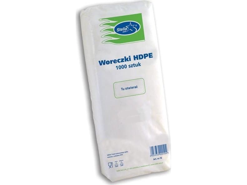 STELLA bags, 14/4/26 cm, 1000 pcs, colorless