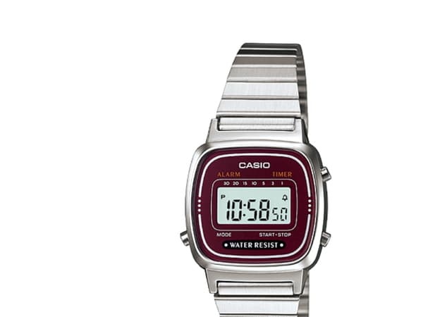 Zegarek Casio Zegarek Damski CASIO Collection Retro LA670WA-4DF