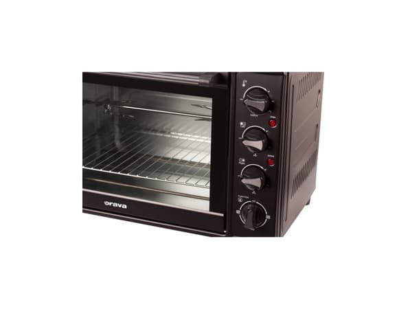 Orava ELEKTRAX1, Bordkoker, Sort, Rotasjon, Rustfritt stål, Innebygde kokeplater, 2 zone(s)
