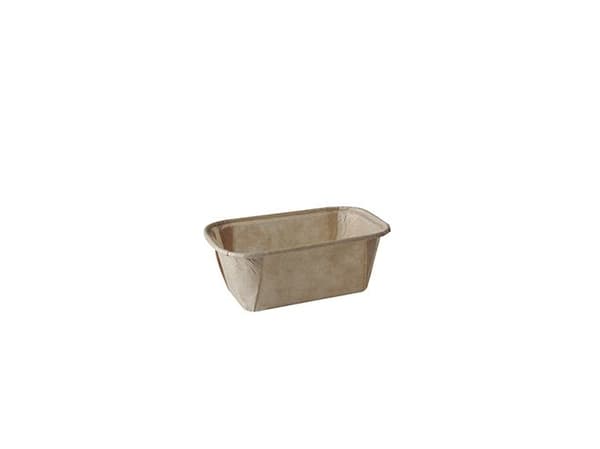 Papstar 87113, Kakeform, Rektangulær, 0,167 l, -40 °C, 220 °C, Brun