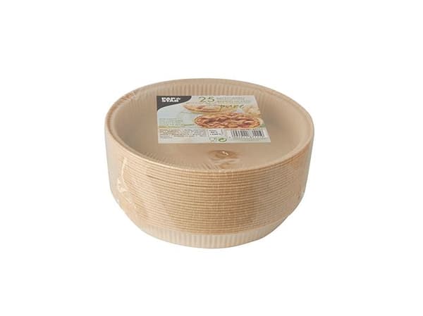 Papstar 87111, Kakeform, Rund, 0,6 l, -40 °C, 220 °C, Brun