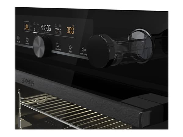 Gorenje Advanced BPSA6747A08BG - Ovn - med dampfunksjon - innebygd - fordypning - bredde: 56 cm - dybde: 55 cm - høyde: 59 cm - med selvrens - Klasse