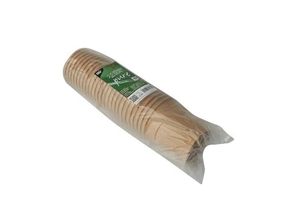 Papstar 87266, 470 ml, Fotoark kartong, Brun, 9,8 cm, 100 mm, 13 g