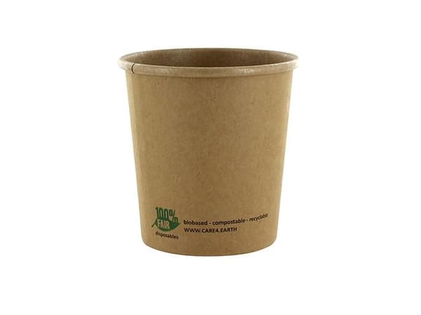 Papstar 87266, 470 ml, Fotoark kartong, Brun, 9,8 cm, 100 mm, 13 g