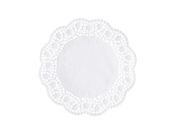 Papstar 12454, Rund, Hvit, Papir, 20 cm