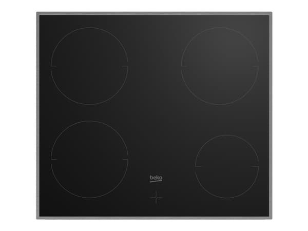 Beko BBUC12020X - Oven med komfyrtopp - innebygd - med selvrens - rustfritt stål