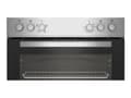 Miniatyrbilde 2 av 5: Beko BBUC12020X - Oven med komfyrtopp - innebygd - med selvrens - rustfritt stål