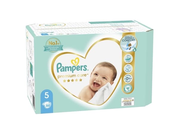PAMPERS Premium Care Size 5, Diaper x88 pcs, 11kg-18kg, 81737572