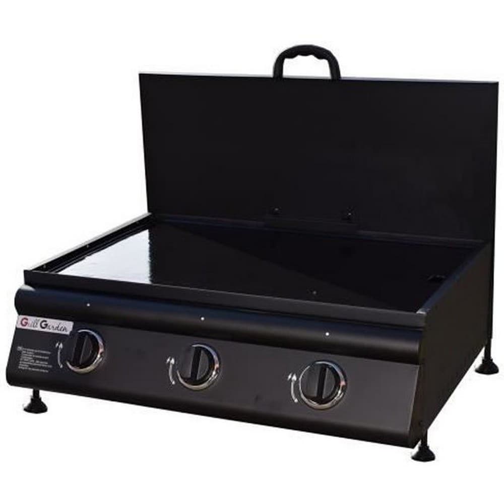 Gasspis Grill Garden Castella Svart matt 1000 W