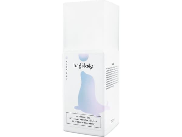HAGI_Baby naturlig vartalo- ja hiusgeeli manteliöljyllä 250ml