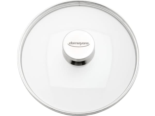 Demeyere 6526, Rund, Transparent, Glas, Rostfritt stål, 26 cm, 273 mm
