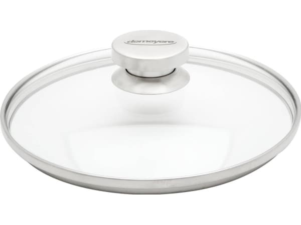 Demeyere 6526, Rund, Transparent, Glas, Rostfritt stål, 26 cm, 273 mm