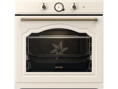 Gorenje BOS67372CLI, Stor, Elektrisk ovn, 77 l, 77 l, 0 - 300 °C, Hydrolytisk Beige