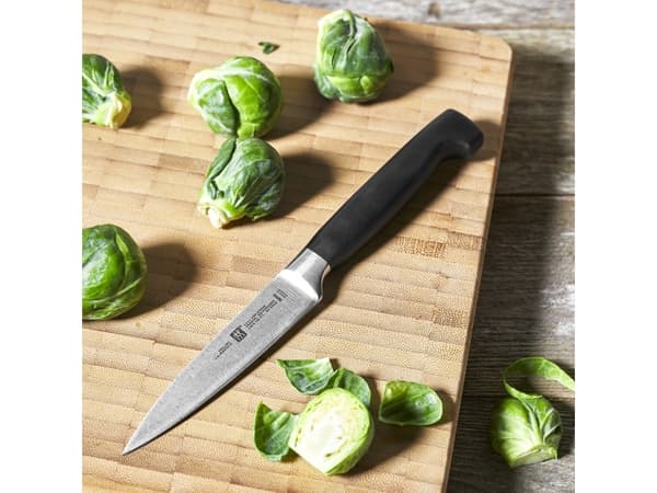 ZWILLING Four Star - Avskjærskniv - 10 cm - svart håndtak