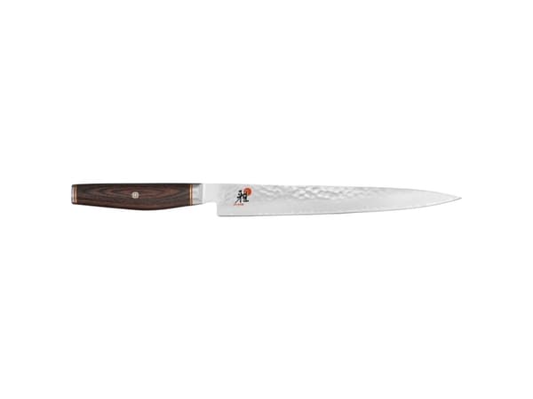 MIYABI 6000MCT - Sujihiki knife - 24 cm - brun