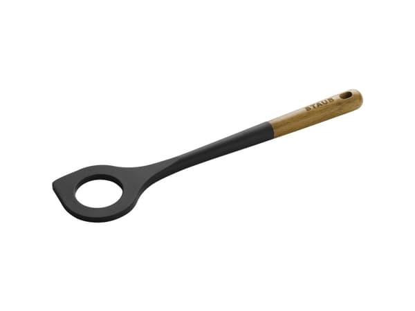 Łyżka do risotto STAUB 40503-108-0 - brązowo-czarna 31 cm