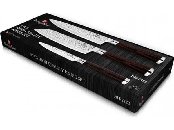 Berlinger Haus SET OF 3 KNIVES BERLINGER HAUS BH-2483 SHINE BASALT