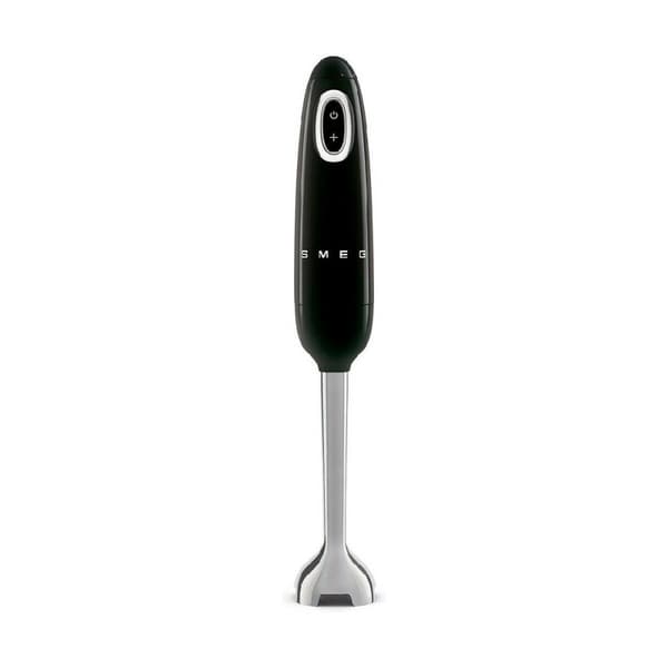 Smeg Stavmixer HBF11BLEU Svart 700 W - Kraftfull 700 W stavmixer i elegant svart design från Smeg. Idealisk för köket.