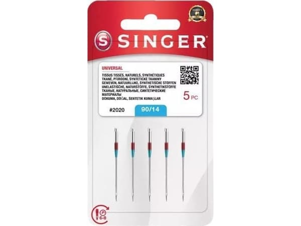 SINGER nål N2020 -14/90 blister 5 stk.