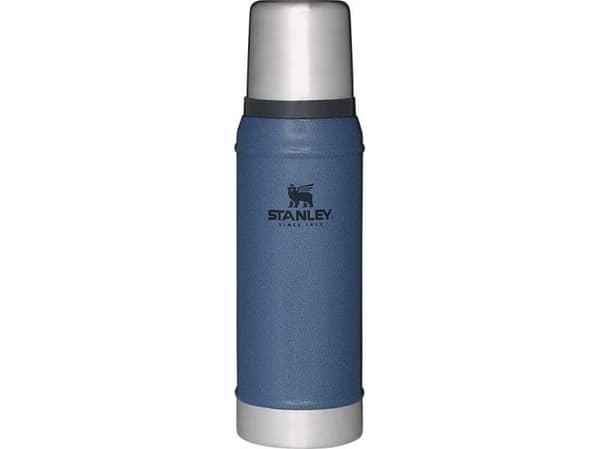 Stanley Classic, 0,75 ml, Daglig användning, Blå, Rostfritt stål, Hammertone Lake, 20 h