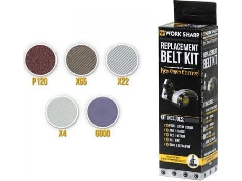 Work Sharp Abrasives - Sæt med 5 slibebånd til Work Sharp Ken Onion Edition