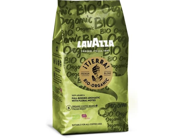 Lavazza ¡Tierra! Bio, 1 kg, Kahvi, Keskipaahto, Paperipussi