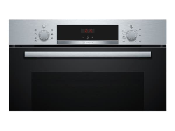 Bosch Serie 4 HBA533BS0S, Keskikokoinen, Sähköuuni, 71 L, 3400 W, 71 L, 50 - 275 °C Ruostumaton teräs