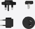 Miniatyrbilde 3 av 3: Theragun PRO/Elite World Travel Charger, Lader, Sort, 4 stykker, PRO, Elite, G3PRO, G3