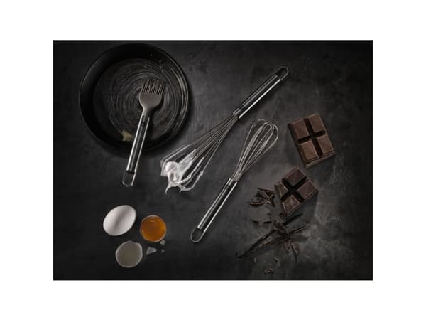 ZWILLING Pro, Flat pensel, Silikon, Rustfritt stål, Sølv, 40 mm, 240 mm